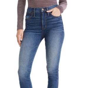 Madewell Brockton Wash High Rise Skinny 25p
